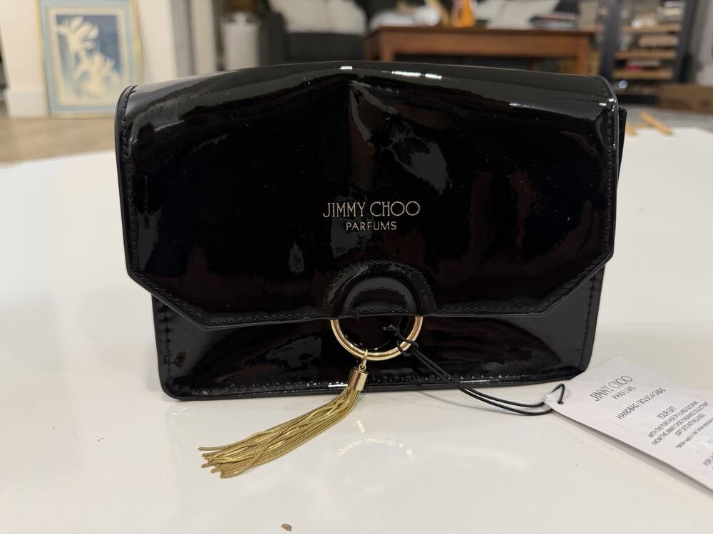 Jimmy Choo Parfums Black Patent Tassel Promotional